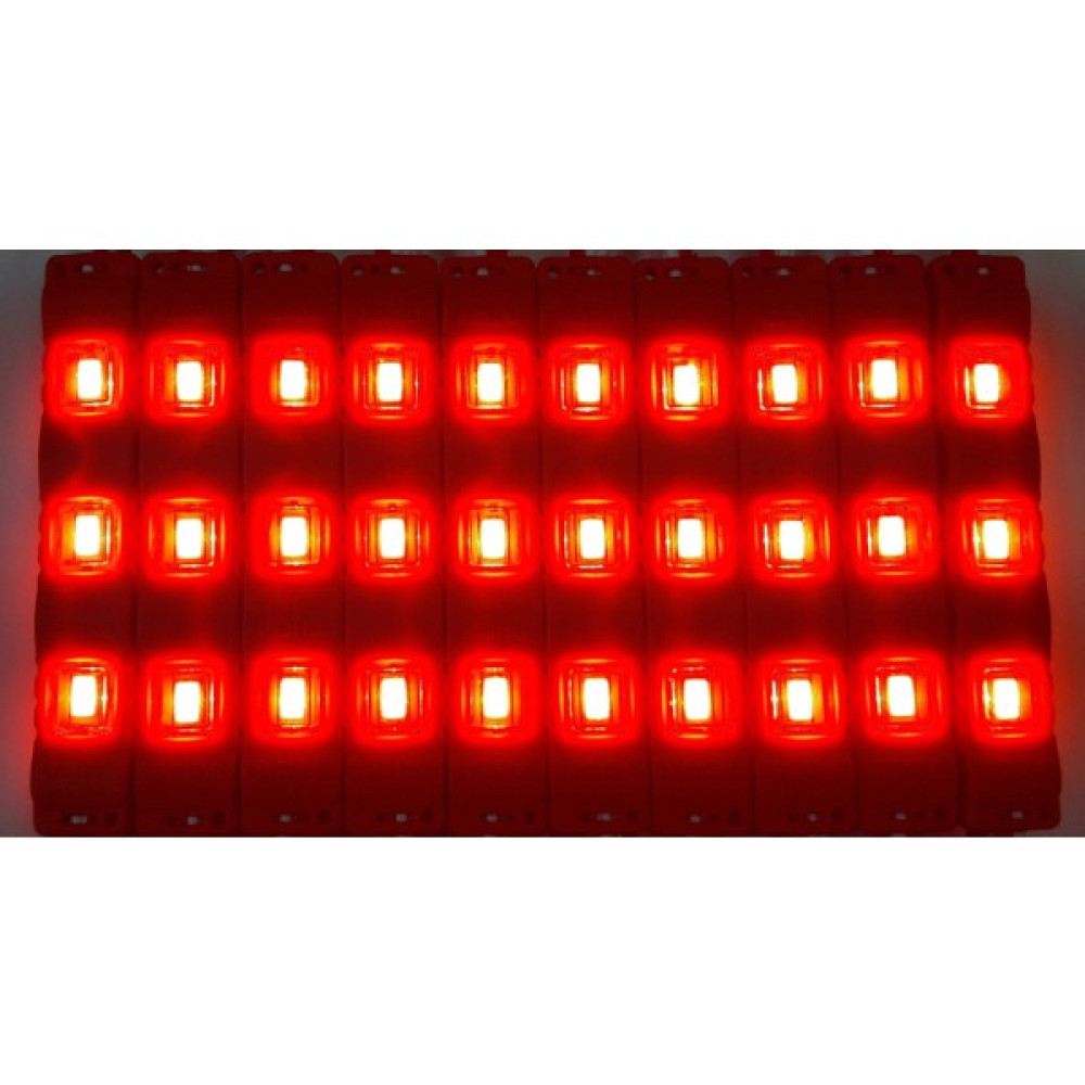 Alles Mercekli Modül LED Kırmızı 12V - 20 Adet Led Aydınlatmalar Fiyatı