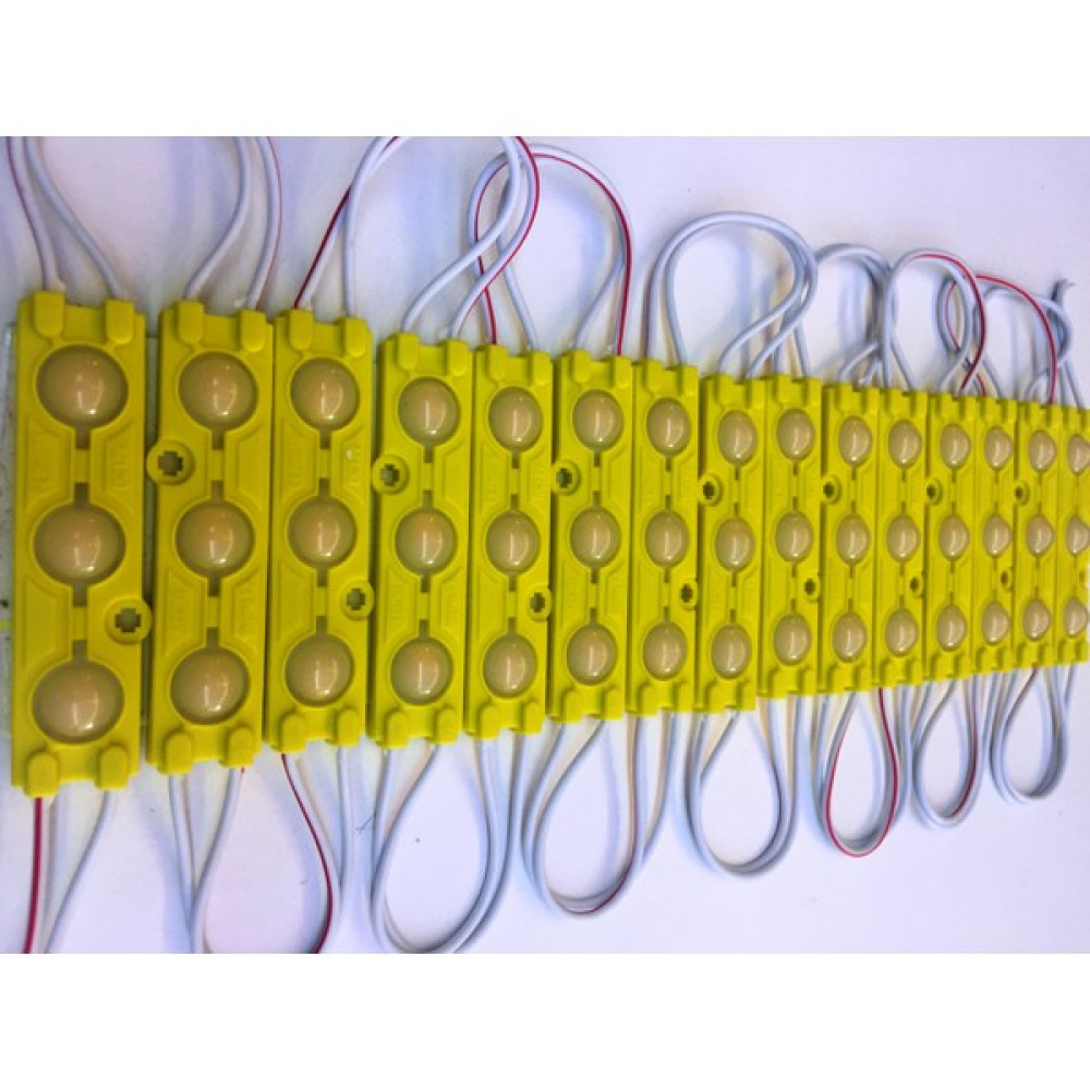 Alles Modül LED Mercekli Sarı 12V - 20 Adet Led Aydınlatmalar Fiyatı
