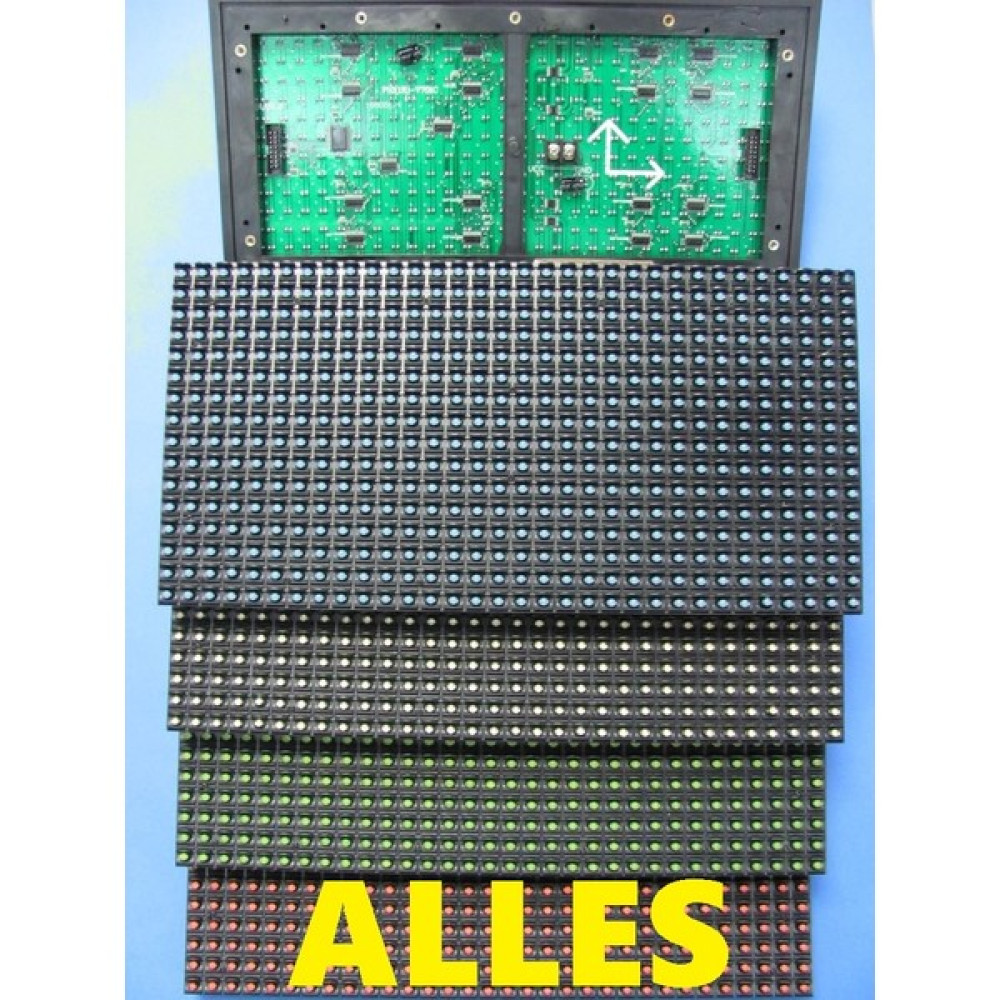 Alles P10 Kırmızı LED Panel Kayan Yazı Tabela Ledli Pano Led Aydınlatmalar Fiyatı