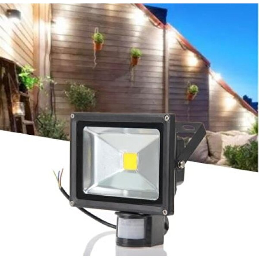 Alles Sensörlü LED Projektör Aydınlatma Lamba 50 W Beyaz Armatür Fiyatı