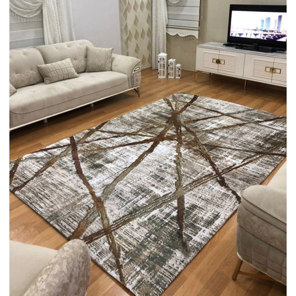 Allgelsin Çepeçevre Lastikli Halı Örtüsü Dekoratif Halı Kılıfı - Renkli - 200 x 300 cm Salon & Oturma Odası Tekstili Fiyatı