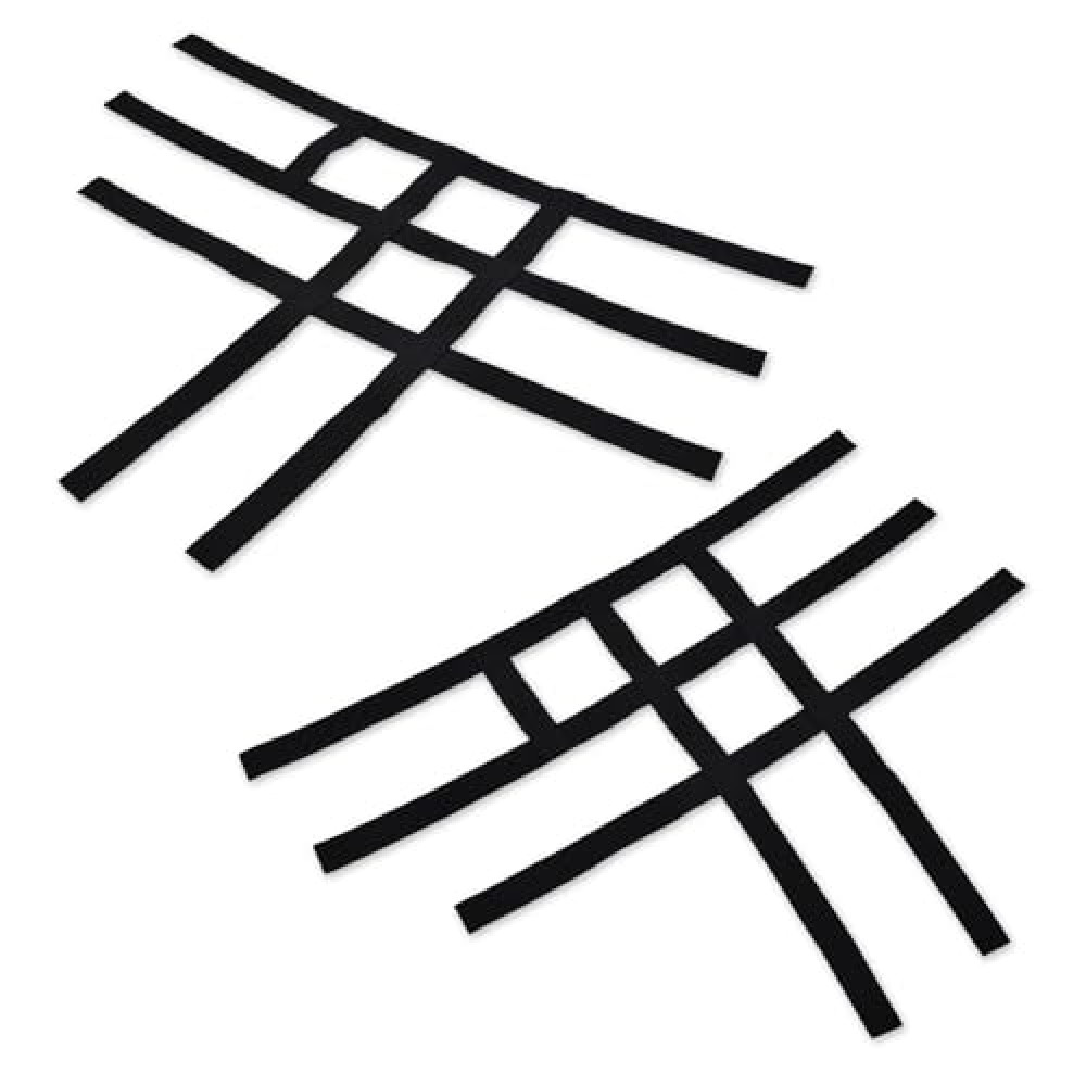 ALLGOOD Nerf Bar Nets Compatible with ATV Honda TRX450R 400EX 400X 300EX 300X Webbing 2006-2011 Black