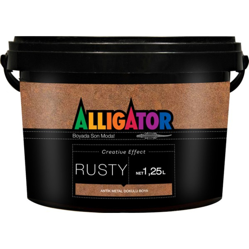 Alligator Rusty Rusty Gold 1.25 Lt - 100 Oto Boyaları Fiyatı