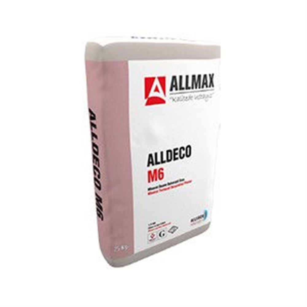 Allmax 25 Kg 1,5 Mm Alldeco M6 Tane Desen Dekoratif Mineral Sıva (ALLMAX.ALLDECO M6) Oto, Bahçe, Yapı Market Fiyatı
