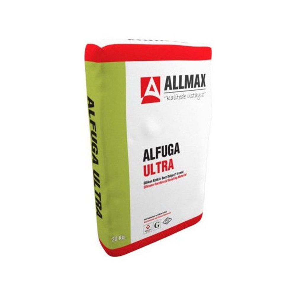 Allmax Beyaz 20 Kg Alfuga Ultra Silikonlu Derz Dolgu (ALLMAX.ALFUGA B20) Oto, Bahçe, Yapı Market Fiyatı