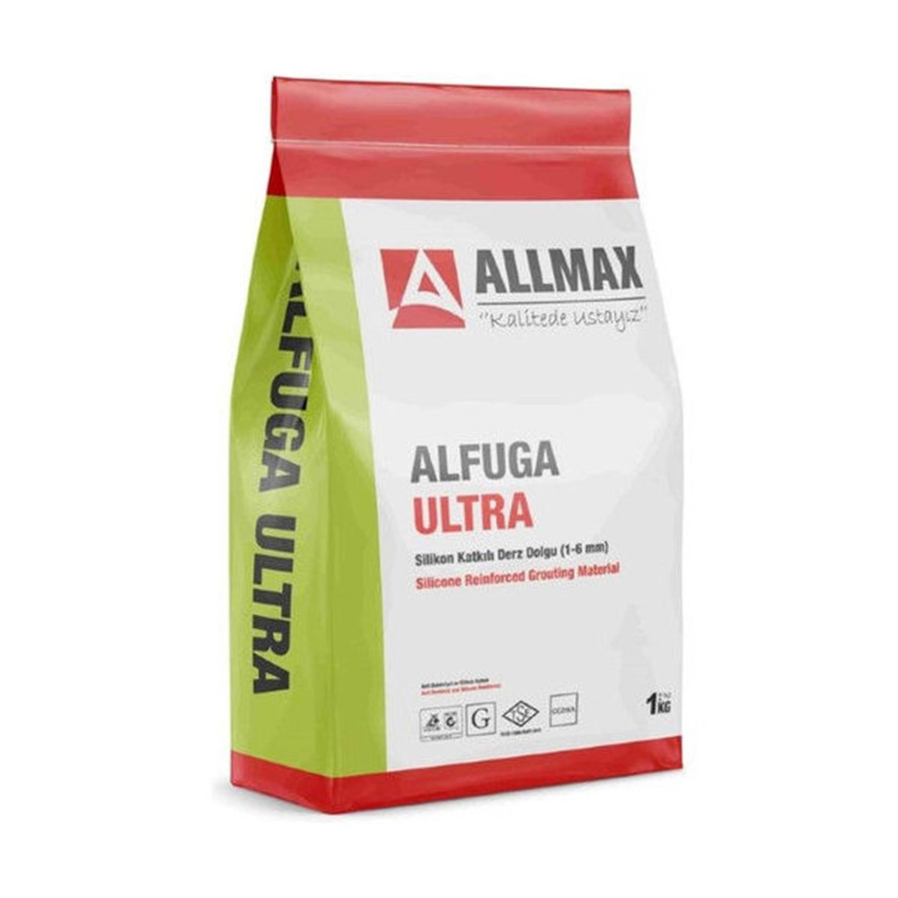 Allmax Gri 1 Kg Alfuga Ultra Silikonlu Derz Dolgu (ALLMAX.ALFUGA G1) Oto, Bahçe, Yapı Market Fiyatı