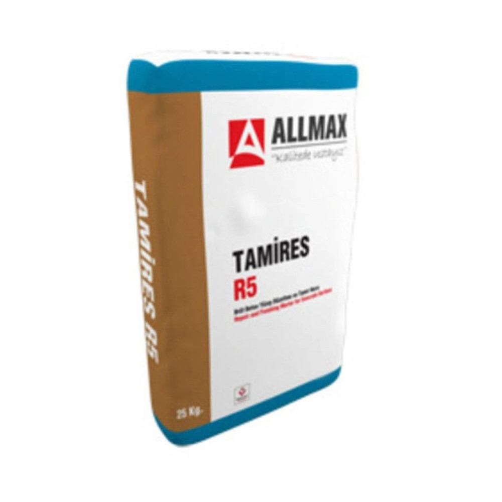 Allmax Gri 25 Kg Tamires R5 Brüt Beton Yüzey Düzeltme Ve Tamir Harcı (ALLMAX.TAMIRES R5) Oto, Bahçe, Yapı Market Fiyatı