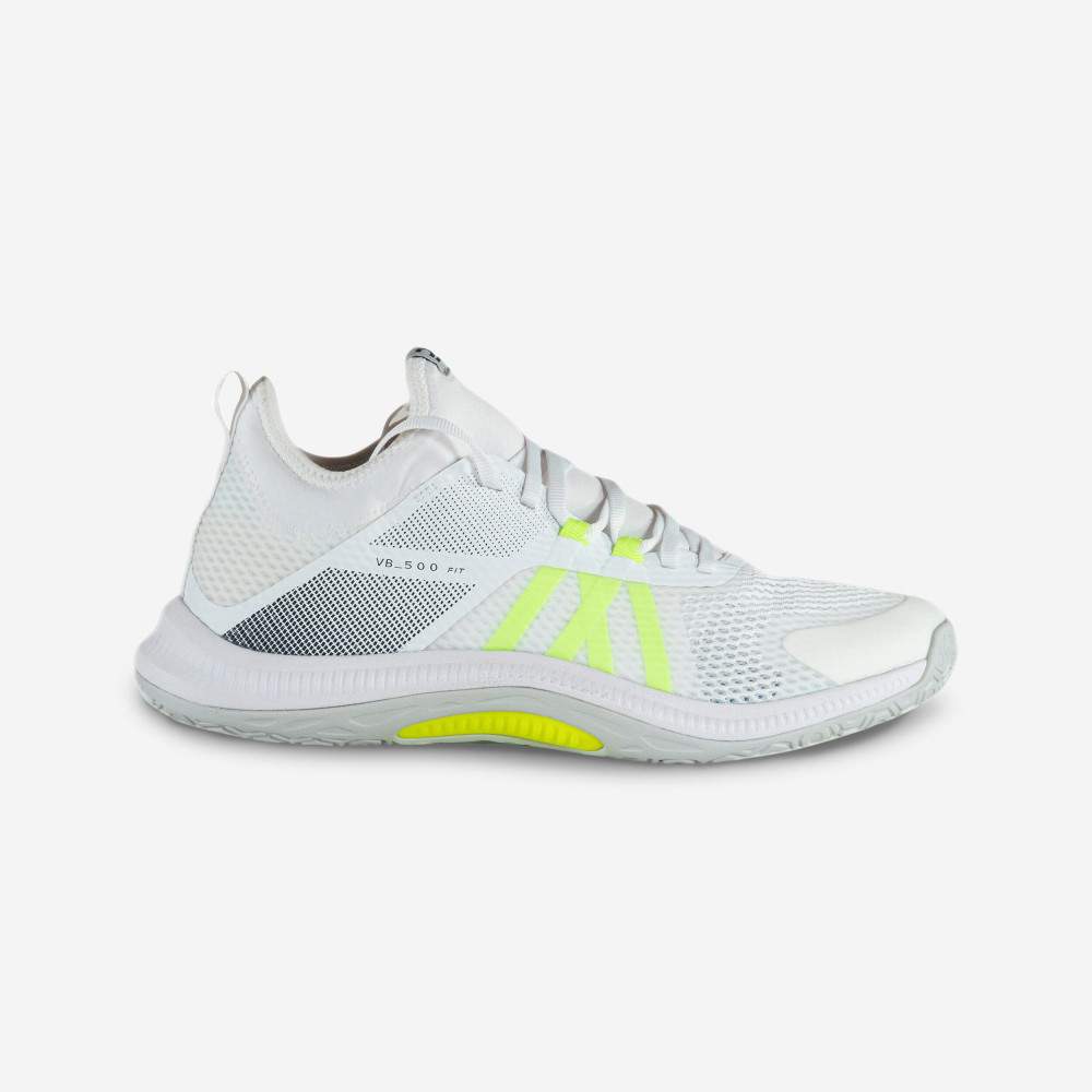 Allsix Voleybol Ayakkabısı - Beyaz/Sarı - Fit Ayakkabı (Outdoor) Fiyatı