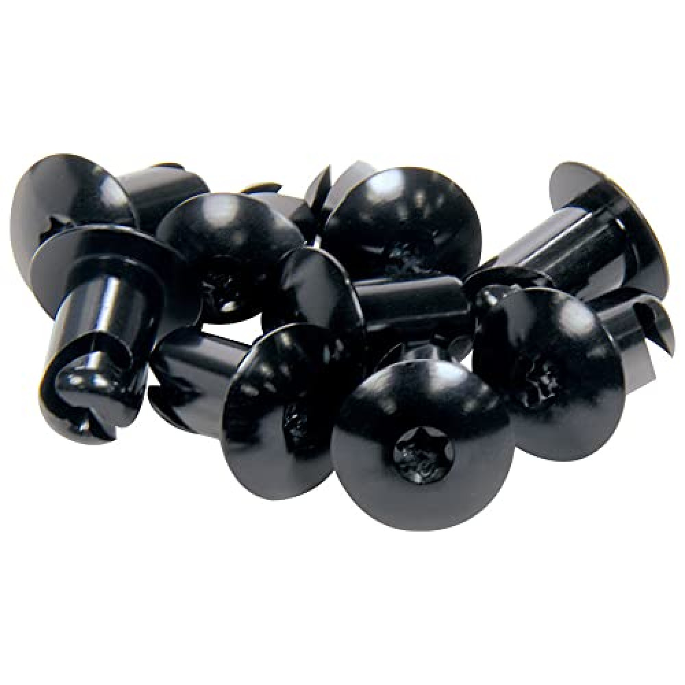 AllStar Performance ALL19077 7/16" x 0.550" Aluminum Torx Oval Head Dzus Fasteners (10 Pieces)