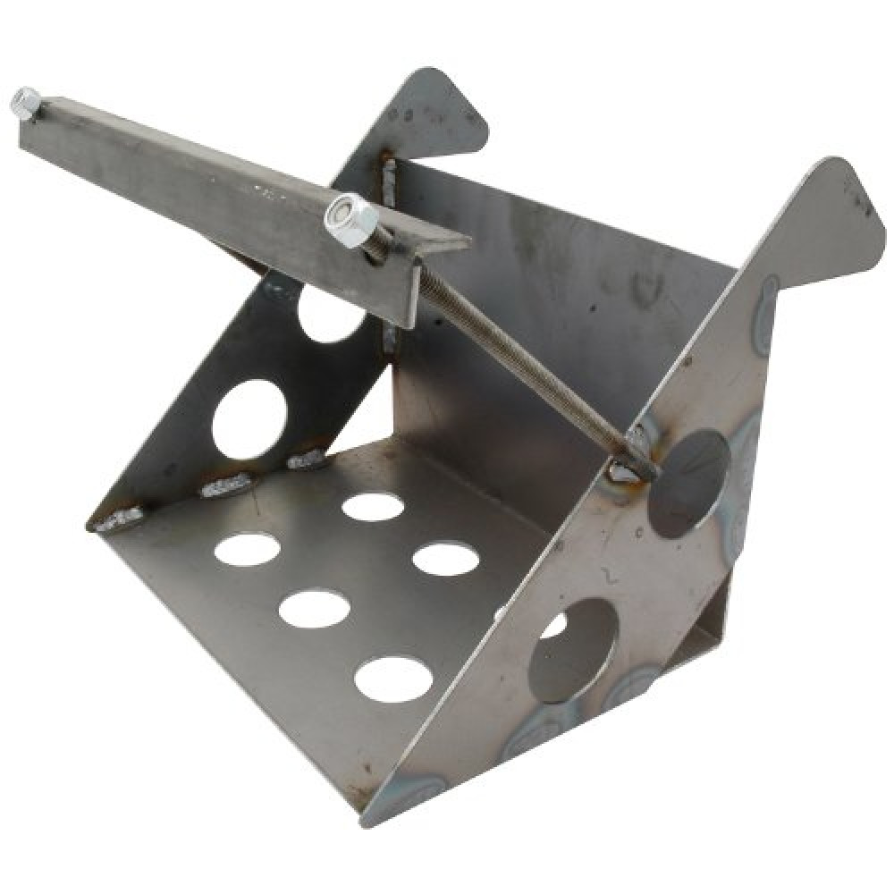 Allstar Performance ALL76101 9-1/2" Wide x 7-1/4" Deep Lightweight Steel Battery Mounting Box