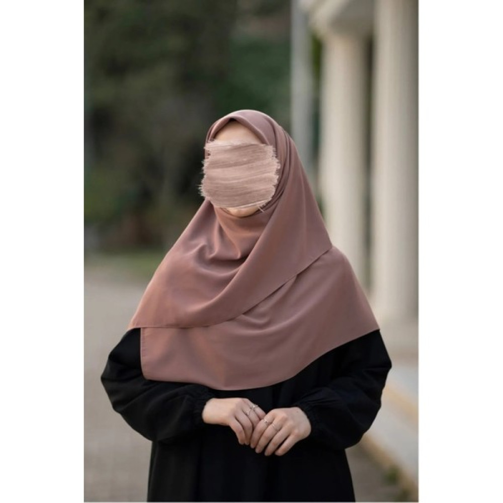 Alluring Medine Ipeği Büyük Boy Yavruağzı Eşarp  120 x 120 Eşarp Fiyatı