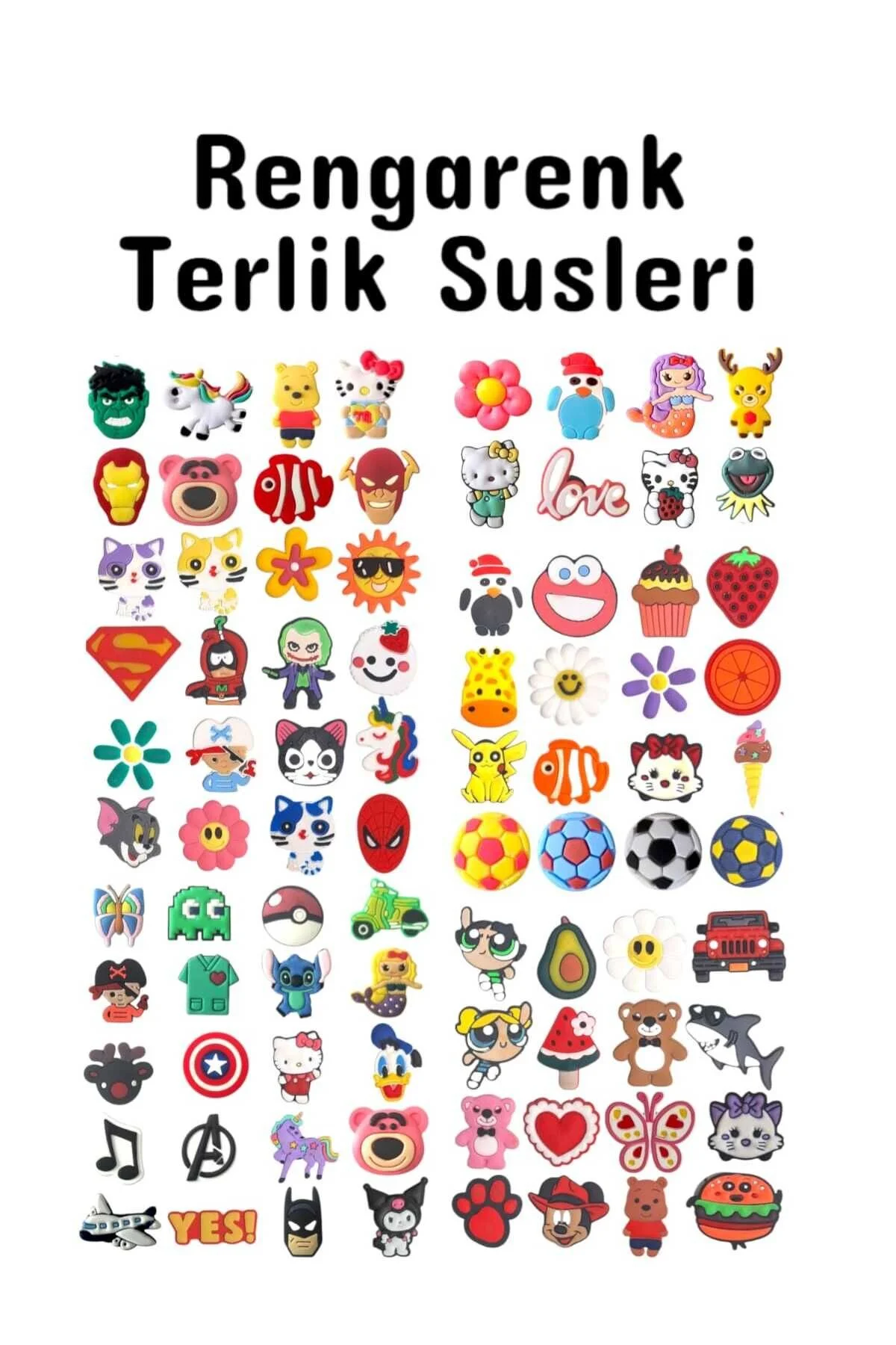 allwear Crocs Terlik Süsü 20li paket" Hediyelik Eşya Fiyatı