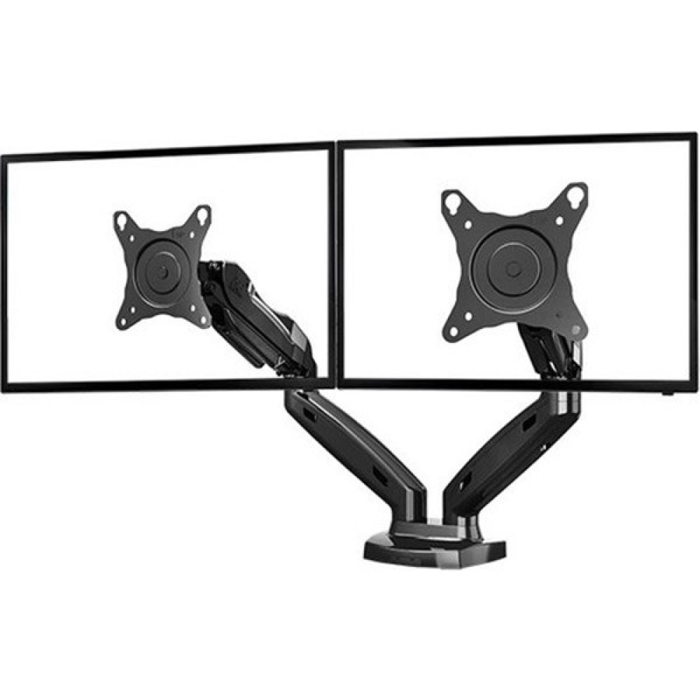 ally mobile Nb F160 Çıft Kol Amortısörlü Monıtör Tutucu 17``-30" LCD LED Monıtör Tutucu Siyah TV Aksesuarları Fiyatı