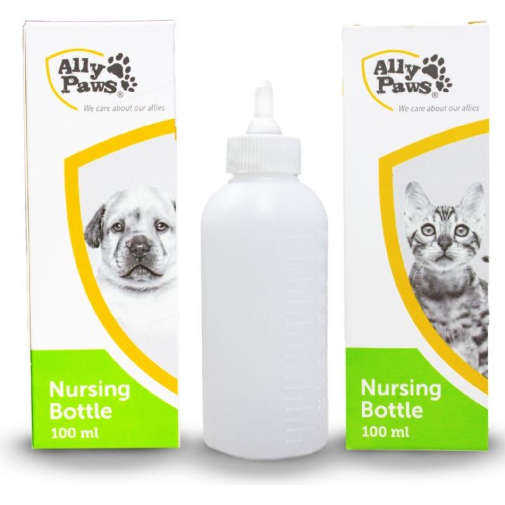 Ally Paws Kedi ve Köpek Biberonu 100 ml - Beyaz Biberon Fiyatı