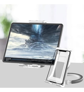 ALLY PB-47B Askılı Katlanabilen Çok İşlevli Tablet -Telefon Standı Tutucu-(577 - ETC9536-5693 (Beyaz) Dizüstü Bilgisayar Aksesuarları Fiyatı