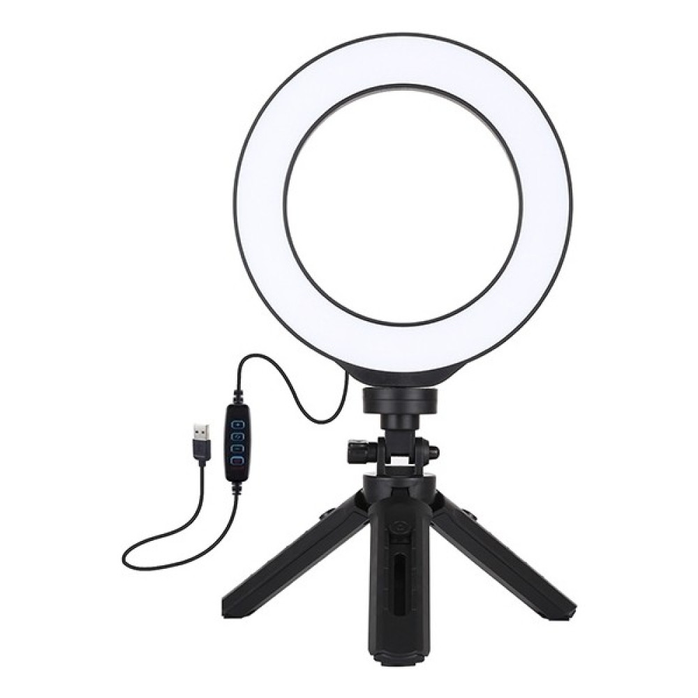 Ally Puluz 6,2" Ring Light LED Işık 16 cm Stand Youtuber Çekim Işığı AL-32488 - Siyah Tripodlar Fiyatı
