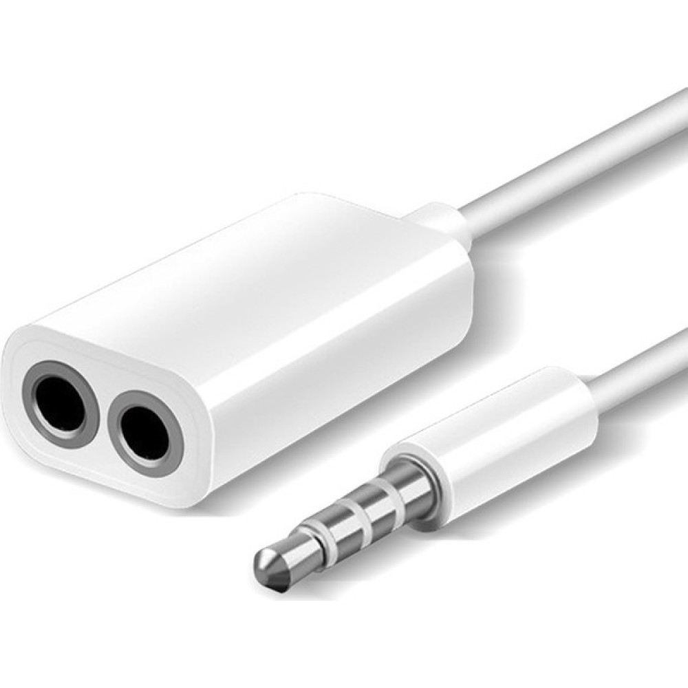 Ally Universal 3.5mm Kulaklık Çoğaltıcı Erkek Dişi Jack Dönüştürücü Splitter - Beyaz Bilgisayar Çevirici ve Adaptörü Fiyatı