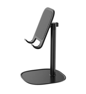 ALLY ZM-12 Metal Cep Telefonu Ve Tablet Masaüstü Tutucu Stand-(5775) - ETC5547-2811 (Siyah) Dizüstü Bilgisayar Aksesuarları Fiyatı