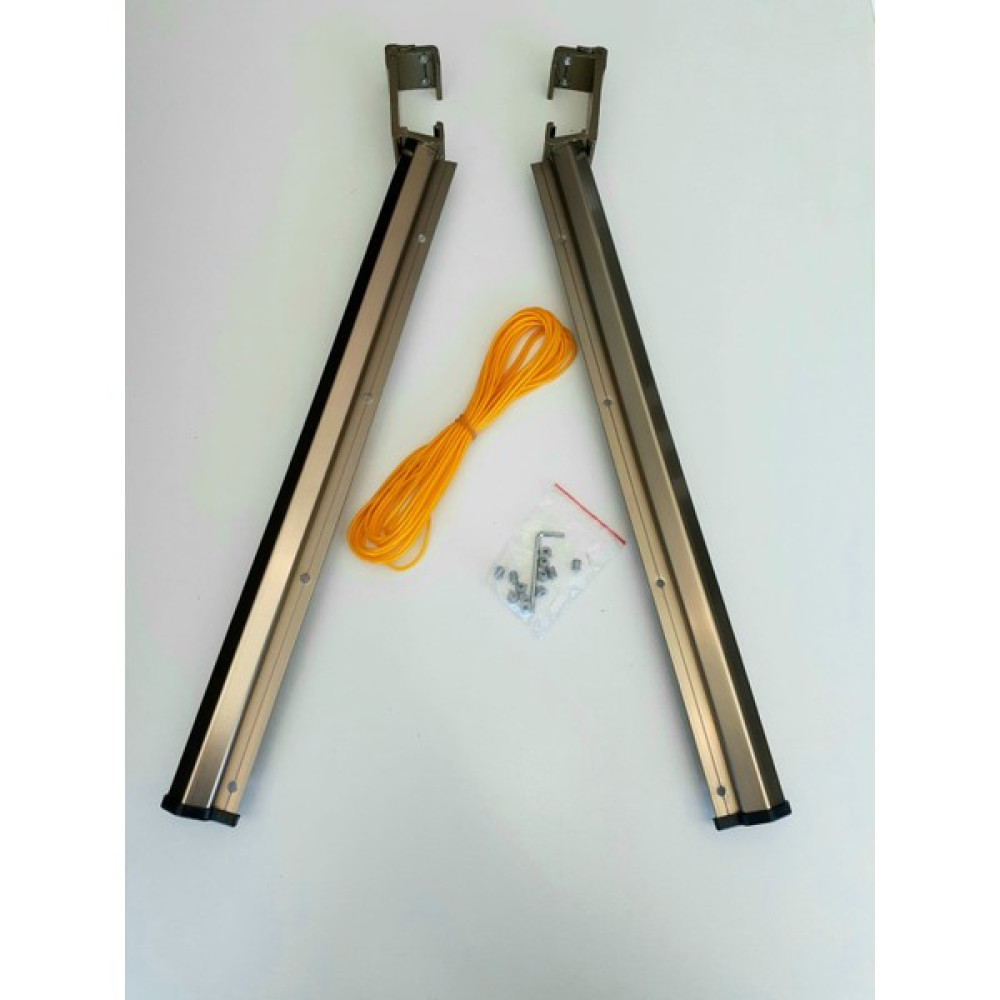 Alm Alüminyum Market Çamaşır Kurutmalık Balkon Çamaşır Askılığı Kare 60 x 25 mm. Bronz Çamaşır Kurutma Makineleri Fiyatı