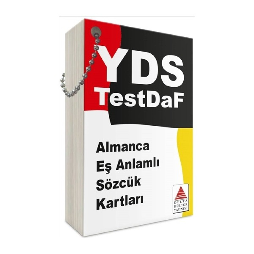 Almanca Eşanlamlı Sözcük Kartları / Kpds - Üds - Yds - Testdaf Sınavları İçin Yabancı Dil Kartları Fiyatı