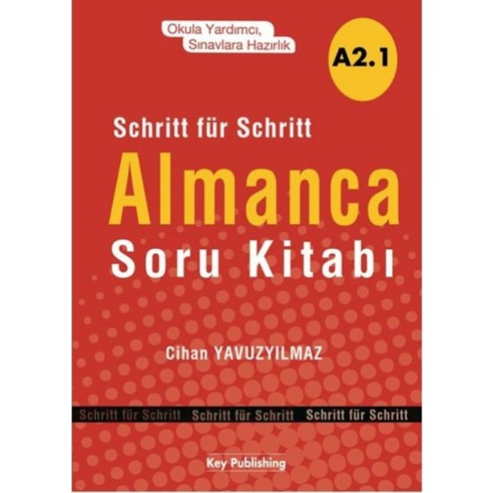 Almanca Soru Kitabı A2.1 Yabancı Dil Öğretici Kitaplar ve Eğitim Setleri Fiyatı