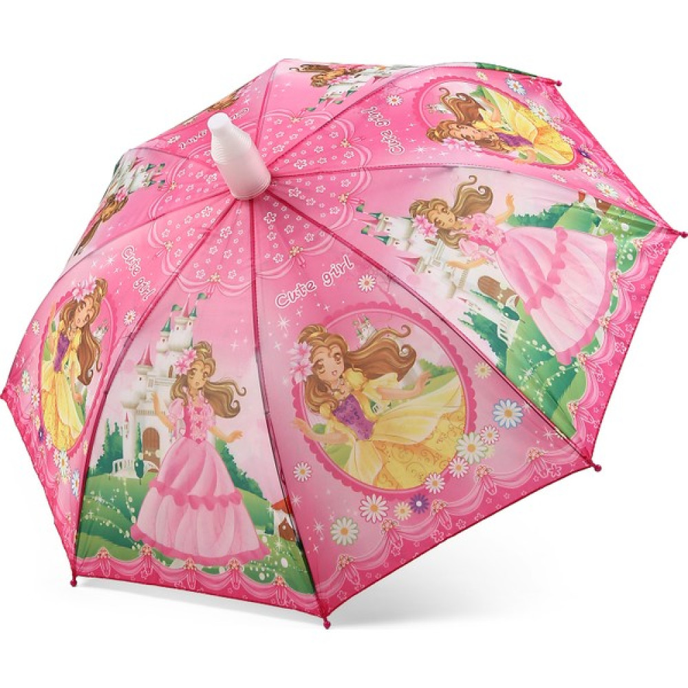 Almera Pvc Kılıflı Kız Çocuk Şemsiyesi - Cute Girl Pembe Şemsiyeler Fiyatı
