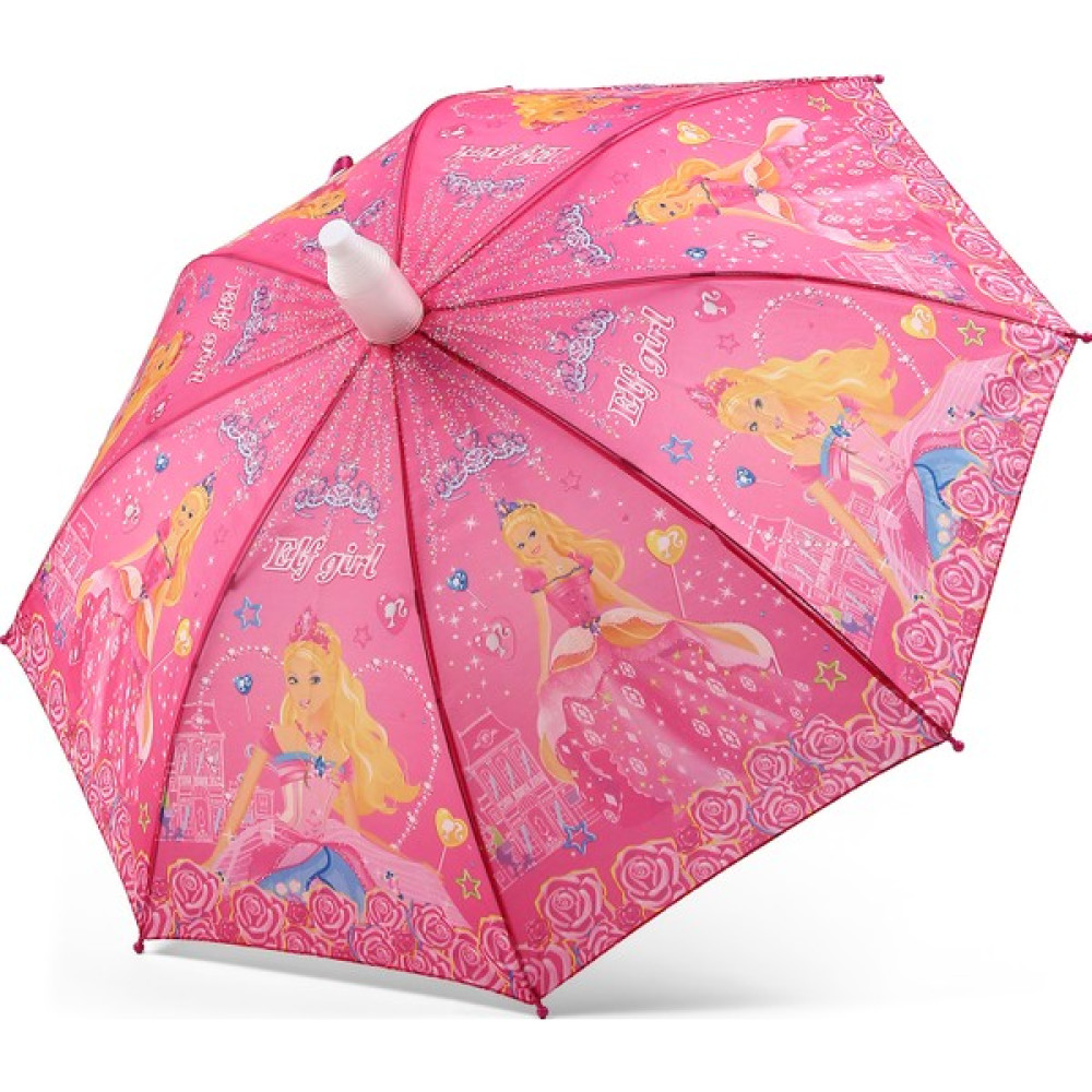 Almera Pvc Kılıflı Kız Çocuk Şemsiyesi - Elf Girl Pembe Şemsiyeler Fiyatı