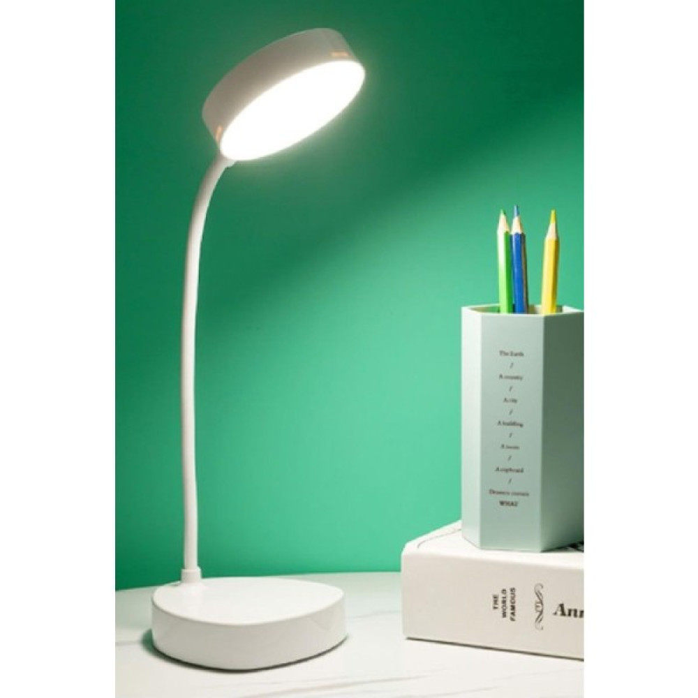 Almetadan PS-1931 Şarjlı Dokunmatik 20 LED Çalışma Okuma Işığı Flexible Masa Lambası Beyaz - Renkli Masa Lambası Fiyatı