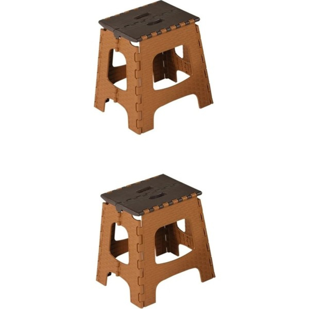 Almina Katlanır Tabure Taşınabilir Sandalye Orta Boy 2 Adet - 27X23X35 Mangal & Barbekü Malzemeleri Fiyatı