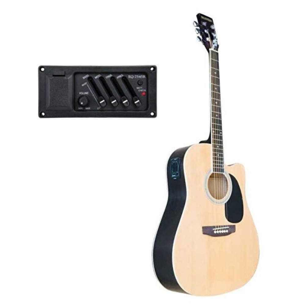 Almira F650N-C Naturel Elektro Akustik Gitar Akustik Gitarlar Fiyatı