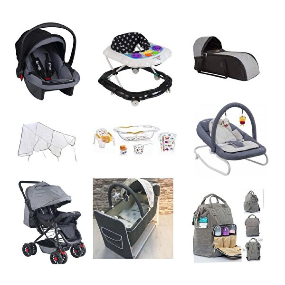 Almira Kids 13 Parça Çift Yön Bebek Arabası Puset Yürüteç Kanguru Beşik Puset Ana Kucağı Set Bebek Arabası ve Pusetler Fiyatı
