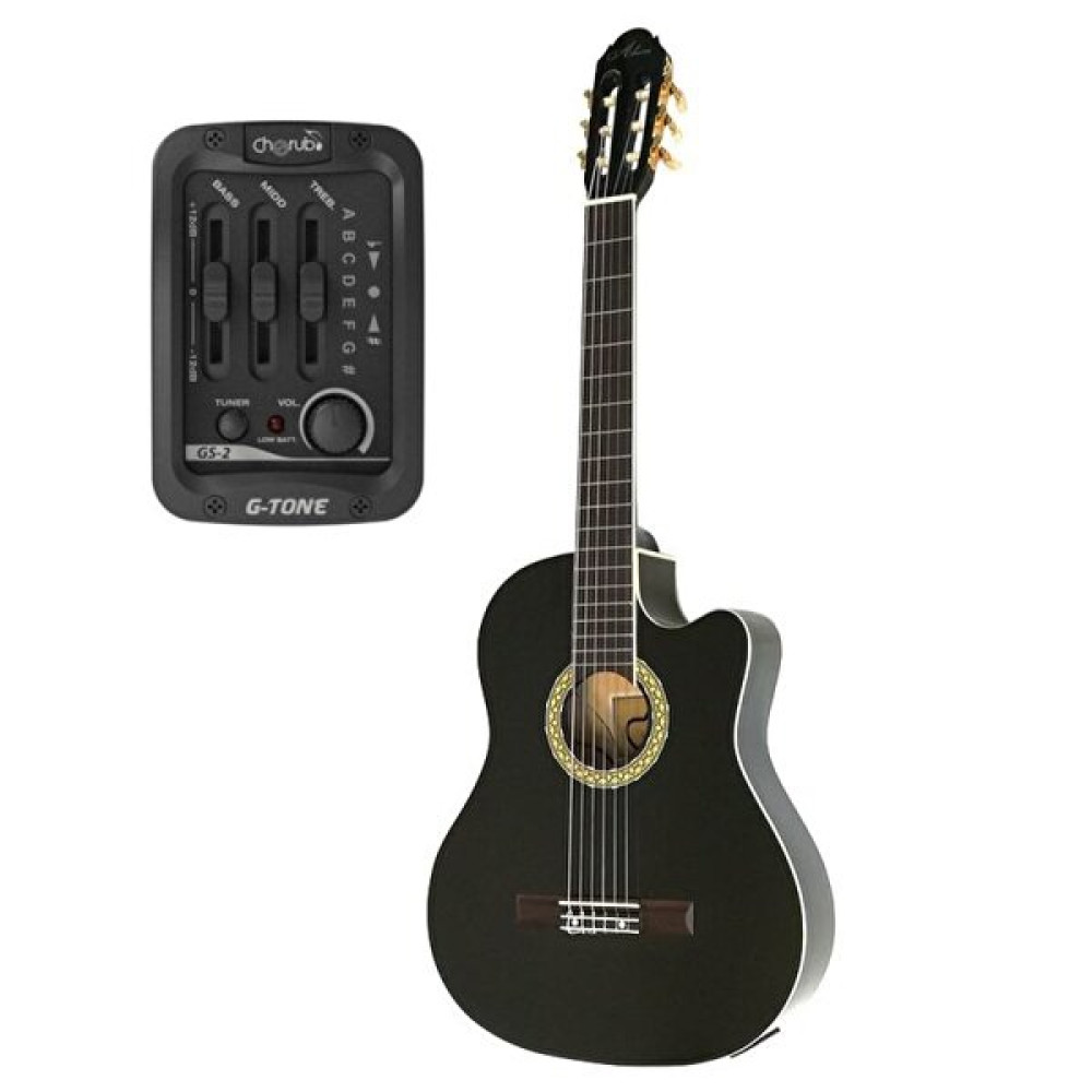 Almira Mg917Ce-Bk Siyah Elektro Klasik Gitar Klasik Gitarlar Fiyatı