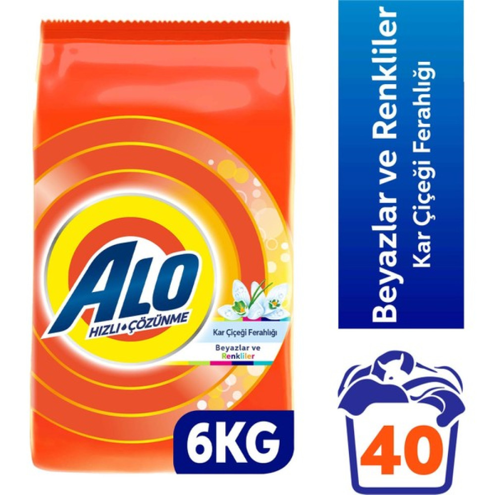 Alo Çamaşır Deterjanı 6 kg Kar Çiçeği Çamaşır Deterjanı Fiyatı