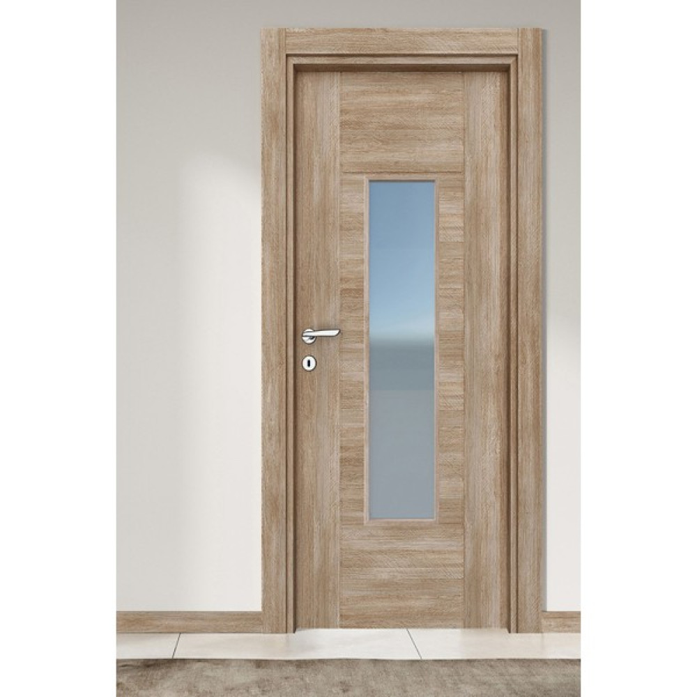 Alo Kapı Melamin Modern Göksu Camlı Oda Kapısı, 86/204/14-17 cm Oto Boyaları Fiyatı