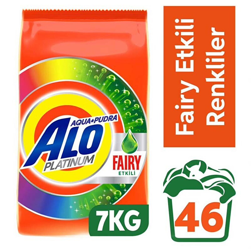Alo Platinum 7 Kg Fairy Etkili Renkliler Aquapudra Toz Deterjan Çamaşır Deterjanı Fiyatı