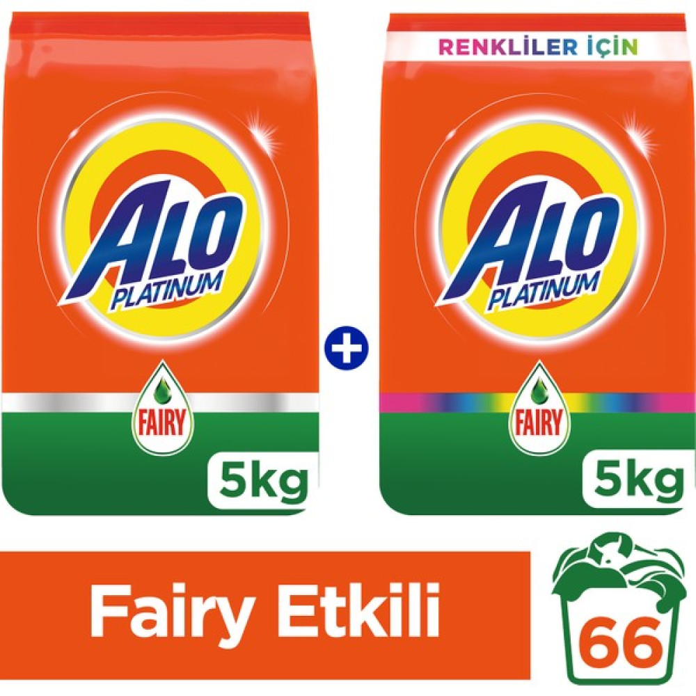 Alo Platinum Toz Çamaşır Deterjanı Fairy Etkili 5 kg+Renkliler İçin 5 kg - 10 kg Çamaşır Deterjanı Fiyatı
