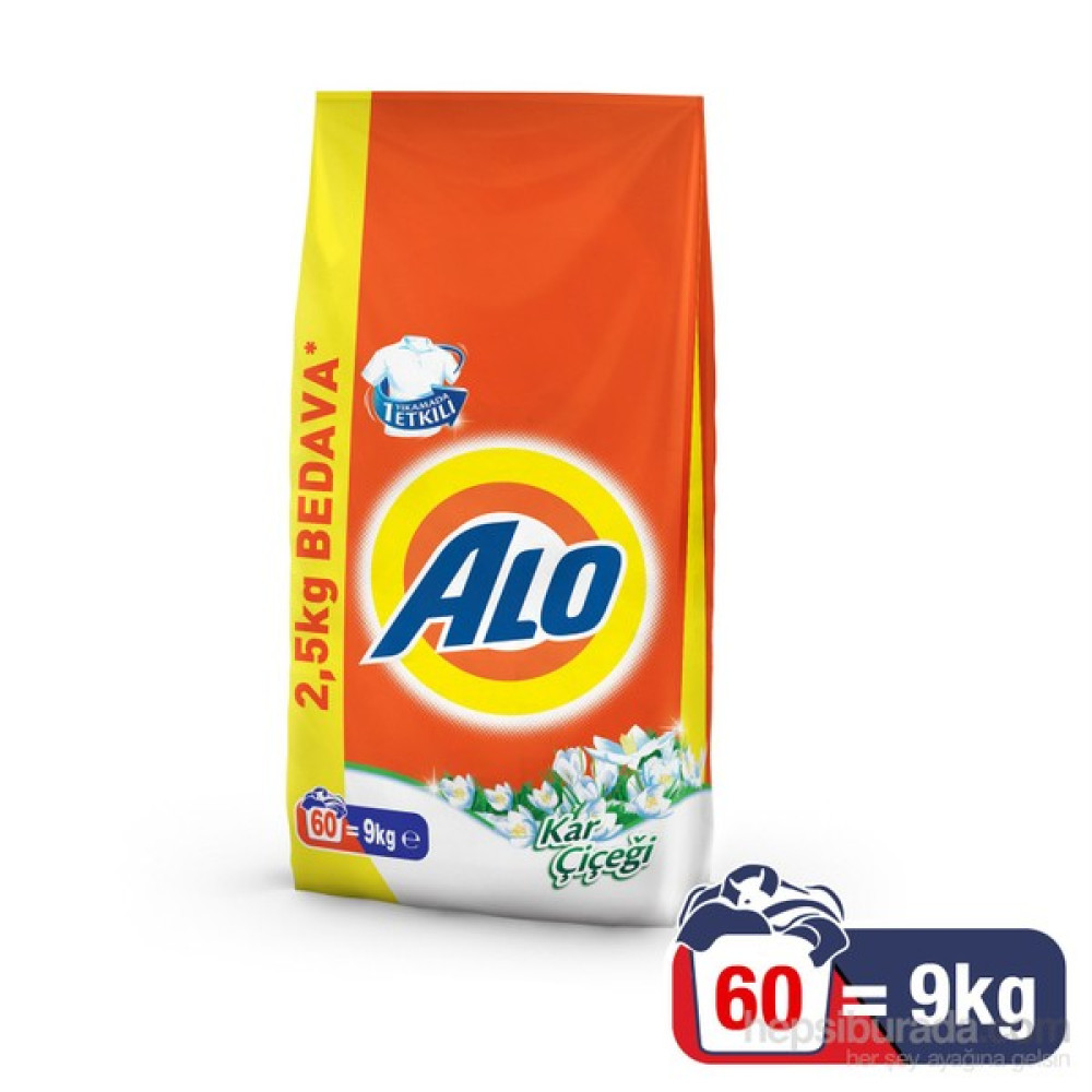 Alo Toz Çamaşır Deterjanı Kar Çiçeği 9 kg kk Çamaşır Deterjanı Fiyatı