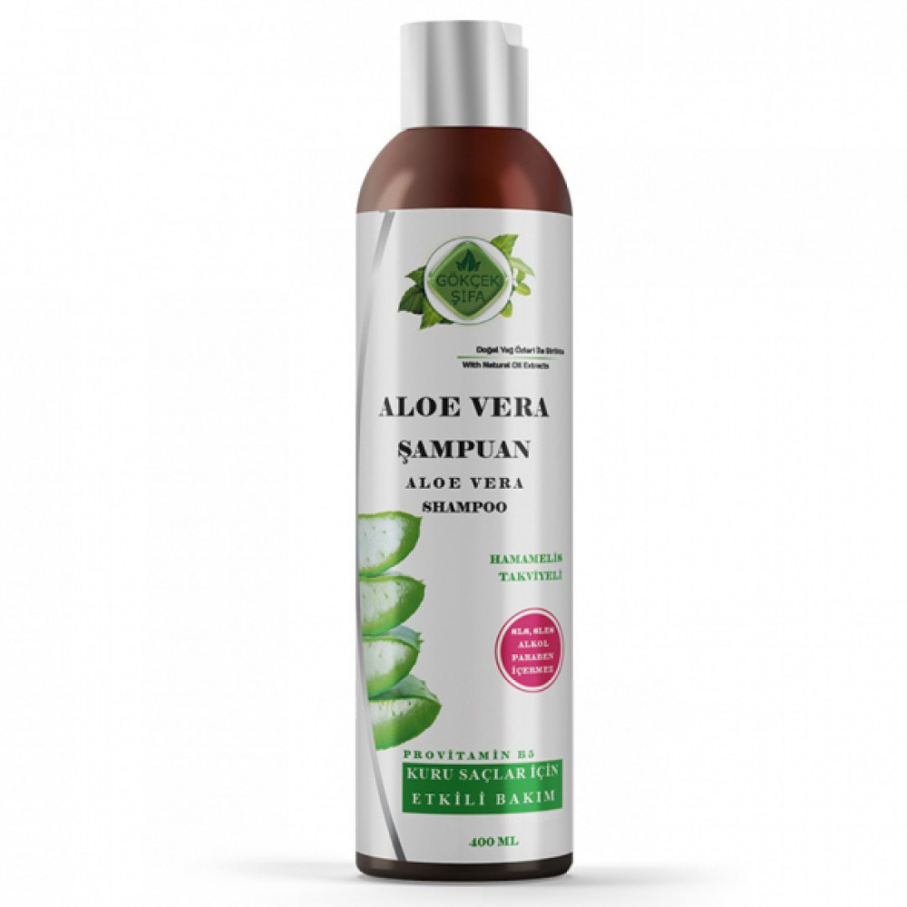 Aloe Vera Sampuan 400 Ml (Sls-Sles-Alkol-Paraben Icermez) Şampuan ve Saç Kremi Fiyatı