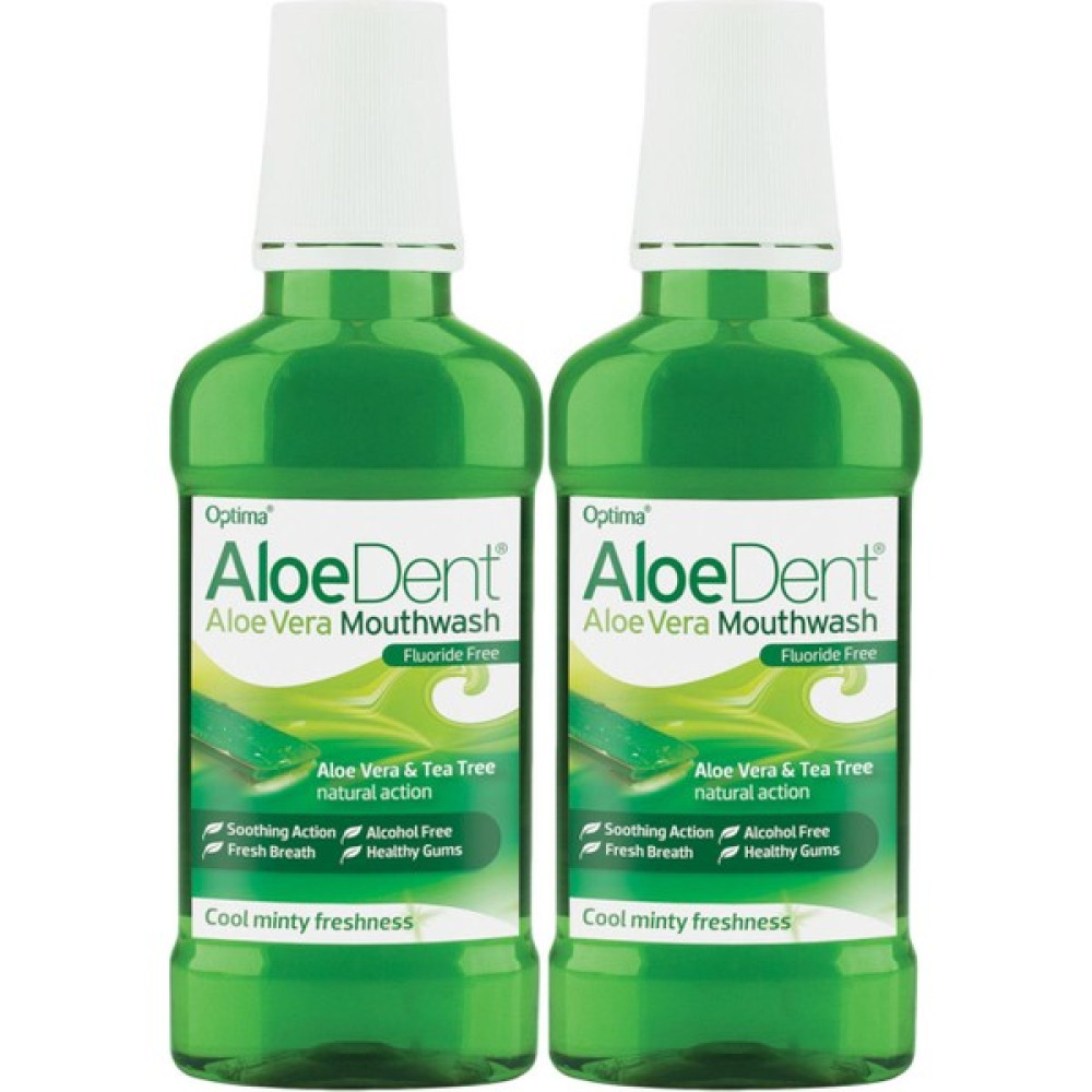 AloeDent Alkolsüz ve Florürsüz Ağız Kokusu Önleyici Ağız Bakım Suyu - 250 ml x 2 Adet Ağız Gargara ve Spreyi Fiyatı