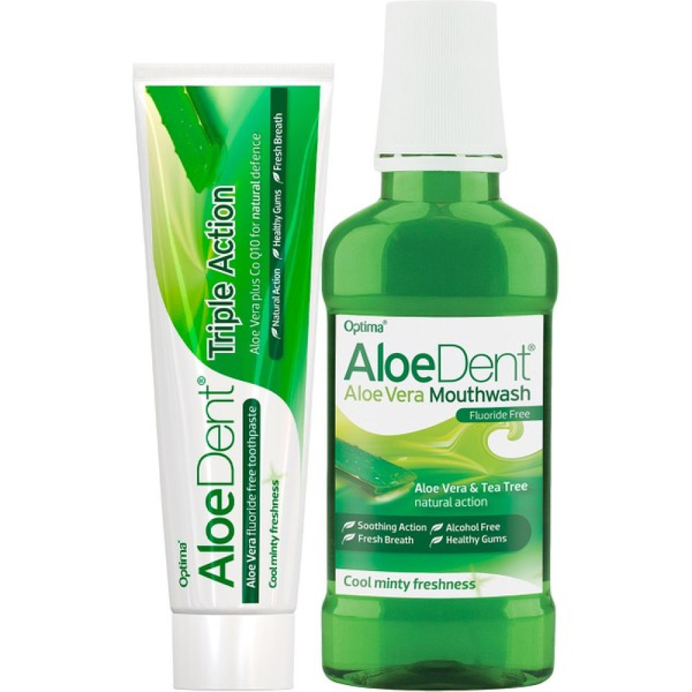 Aloevera 3 Etkili Diş Macunu Florür ve Sls İçermeyen Doğal Beyazlık 100 ml + Ağız Kokusu Önleyici Ağız Bakım Suyu 250 ml Diş Macunları Fiyatı