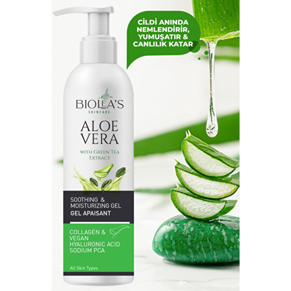 Aloevera Nemlendirici Jel +Vegan Hyalüronik Asit+Sodyum Pca 200 ml Cilt Temizleme ve Peeling Fiyatı