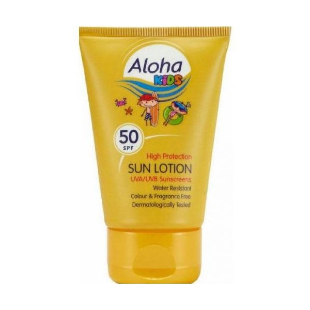Aloha Spf50 Kids Sun Lotion 50 Ml - Çocuklar İçin Çanta Boyu Güneş Losyonu Oto Boyaları Fiyatı