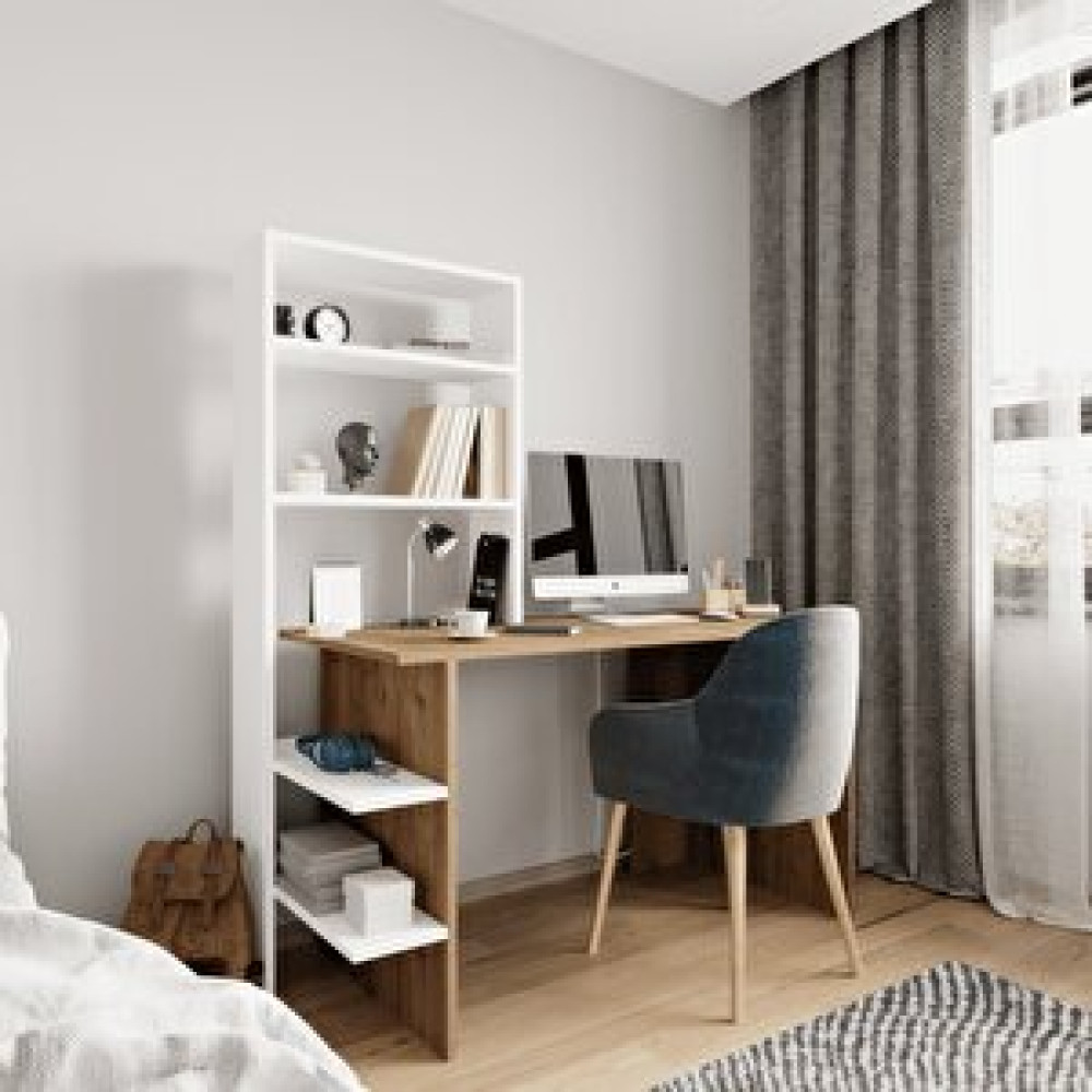 Alonex Aden 120x74x55 Çalışma Masası Bilgisayar Masası Ofis Ders Bilgisayar Masası Fiyatı