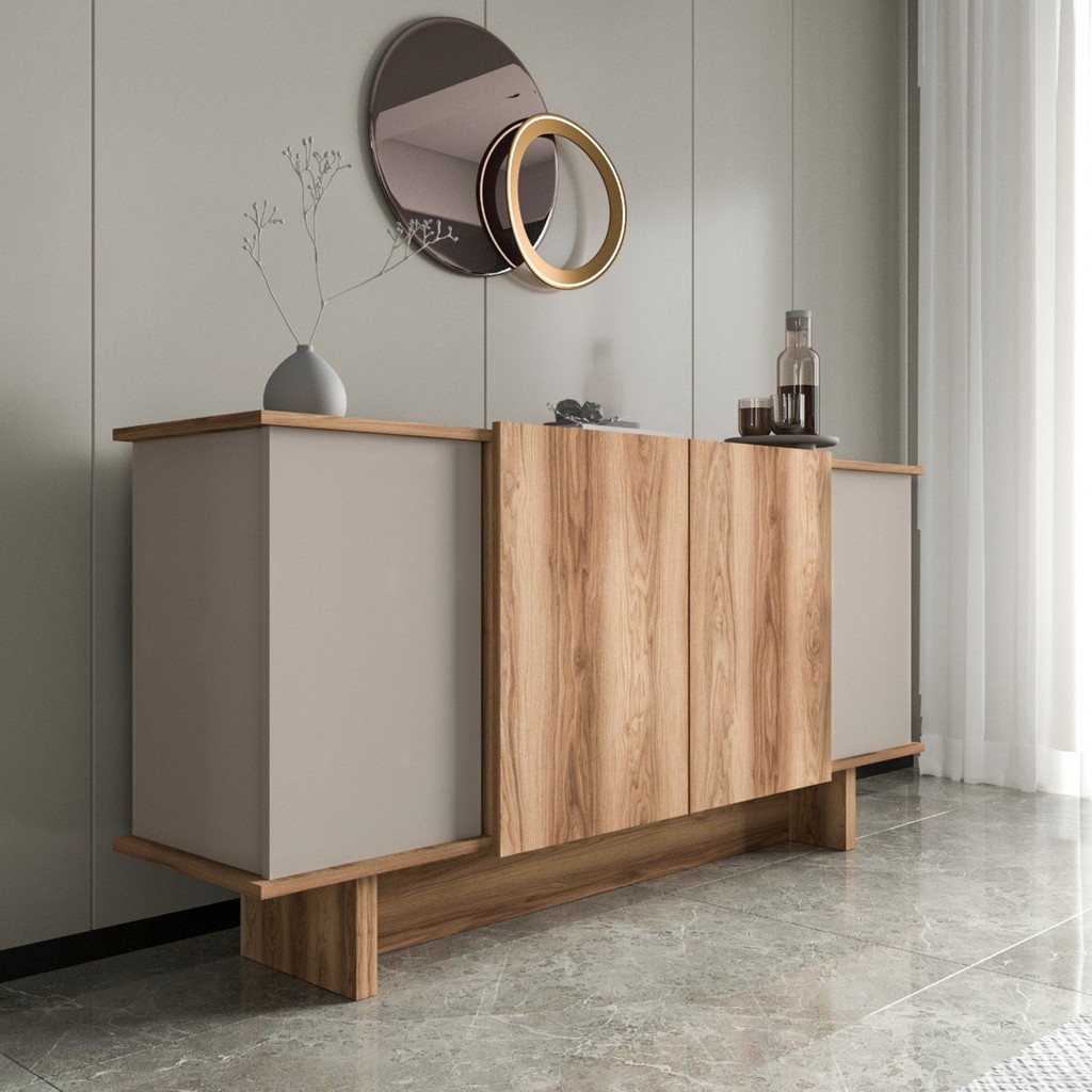 Alonex Home Diana 180 cm Konsol , Ceviz- Dolunay Konsol - Ceviz - Kumtaşı Diğer Fiyatı