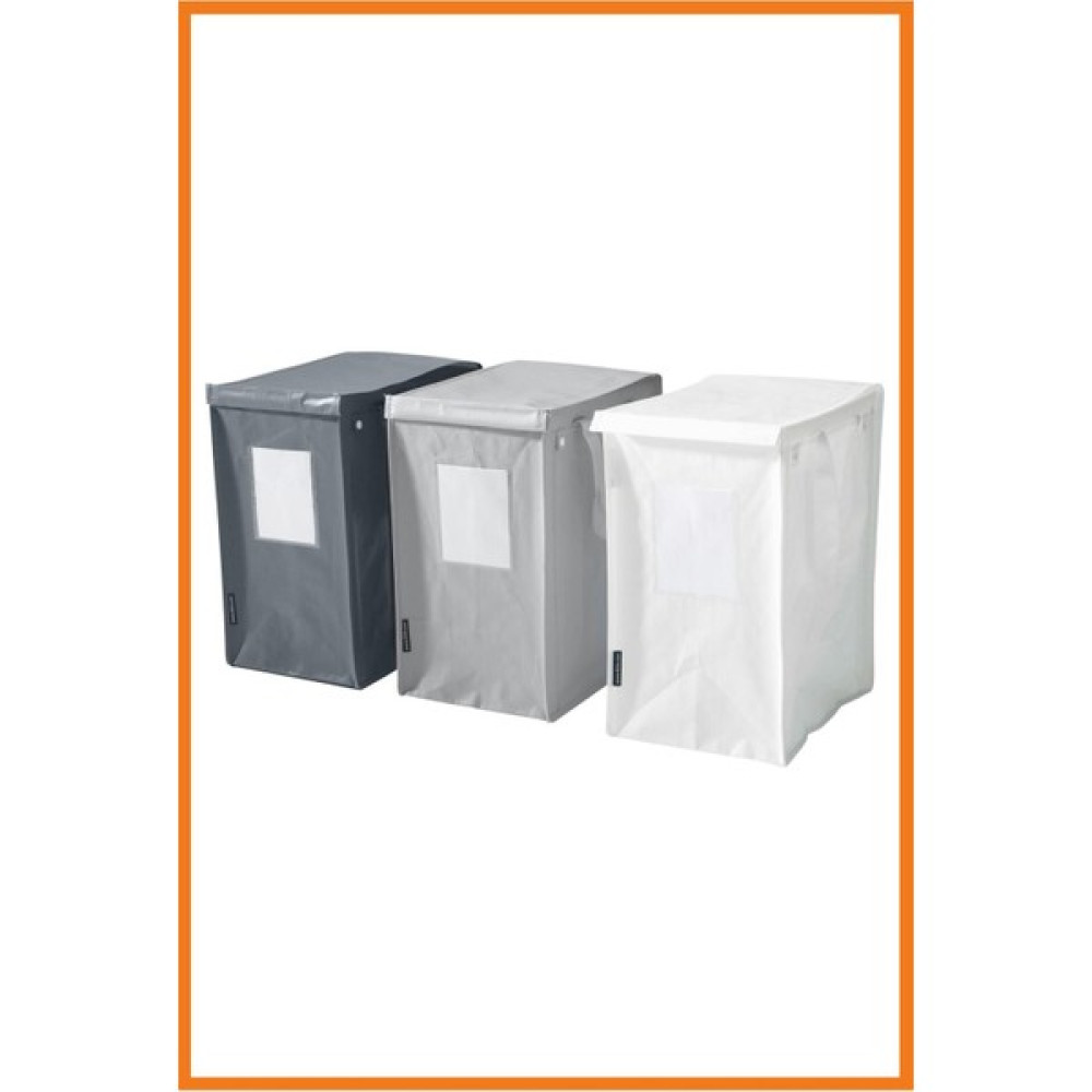 Alony Home Dimpa Çamaşır Sepeti 3 Adet 22 x 35 x 45 cm 35 Lt Beyaz Koyu Gri Açık Gri Oto Boyaları Fiyatı