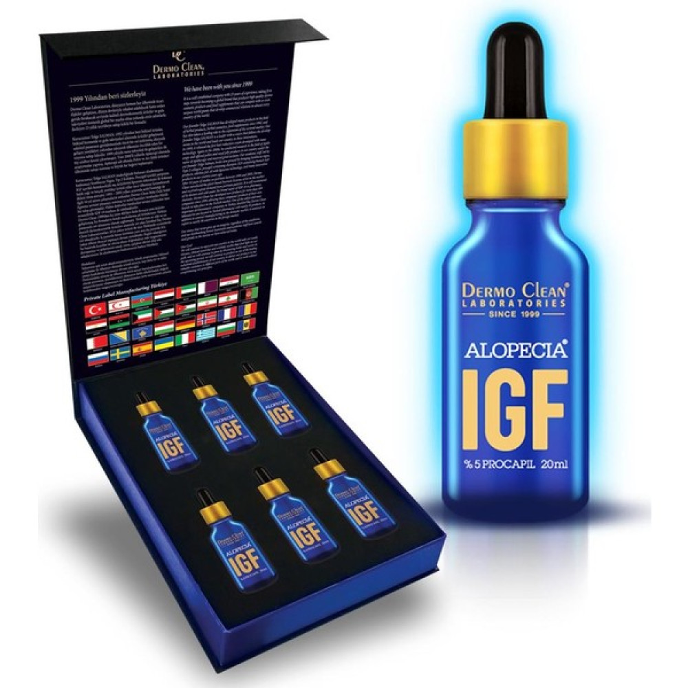 Alopecıa Igf-Procapil 6'lı Serum Set 20 ml Saç Şekillendirici Sprey Fiyatı