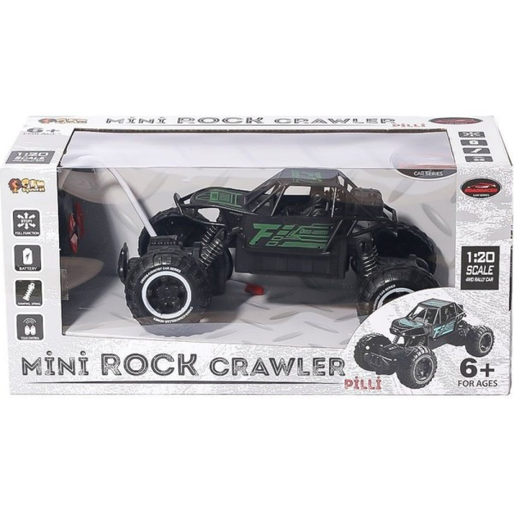 Alorise CN917 Kumandalı Pilli Mini Rock Crawler -Can - Şeffaf Eğitici Oyuncak Fiyatı