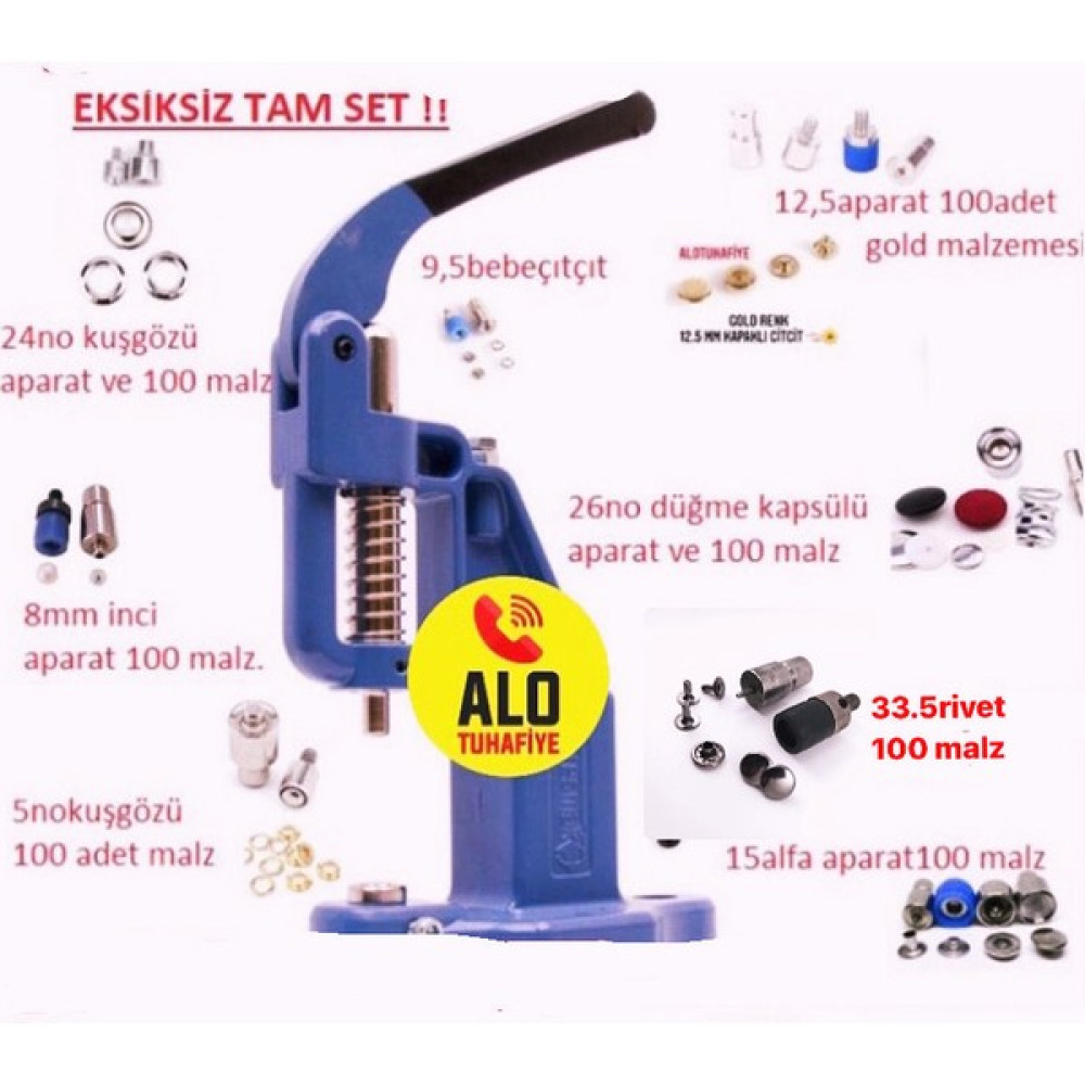 Alotuhafiye Tulumba Pres Full Set Oyun & Hobi Fiyatı