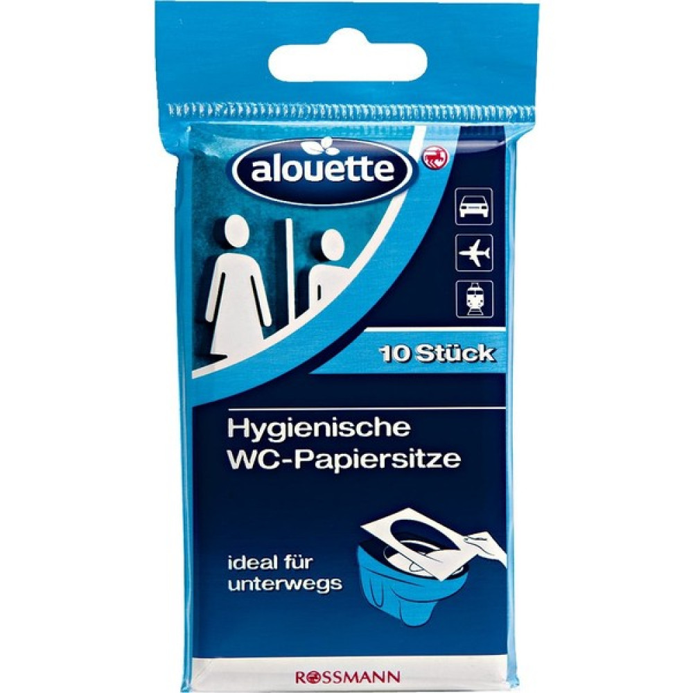 Alouette Wc Klozet Kapak Ortusu 10'lu - Beyaz Kağıt Ürünleri Fiyatı