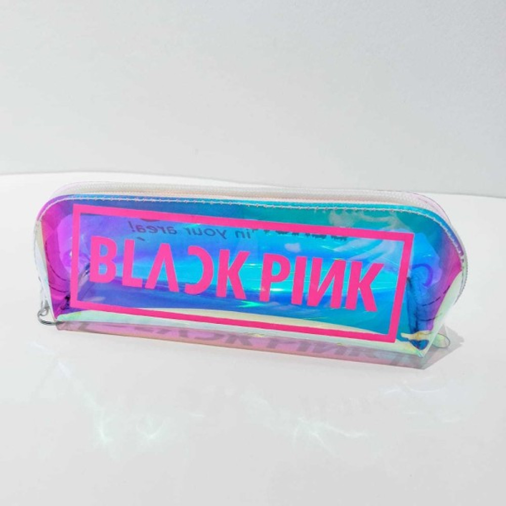 Alp Collection Hologram Blackpink Kpop Kalemlik Fermuarlı Makyaj Çantası - Renkli Kalemlik (Kalem Kutusu) Fiyatı
